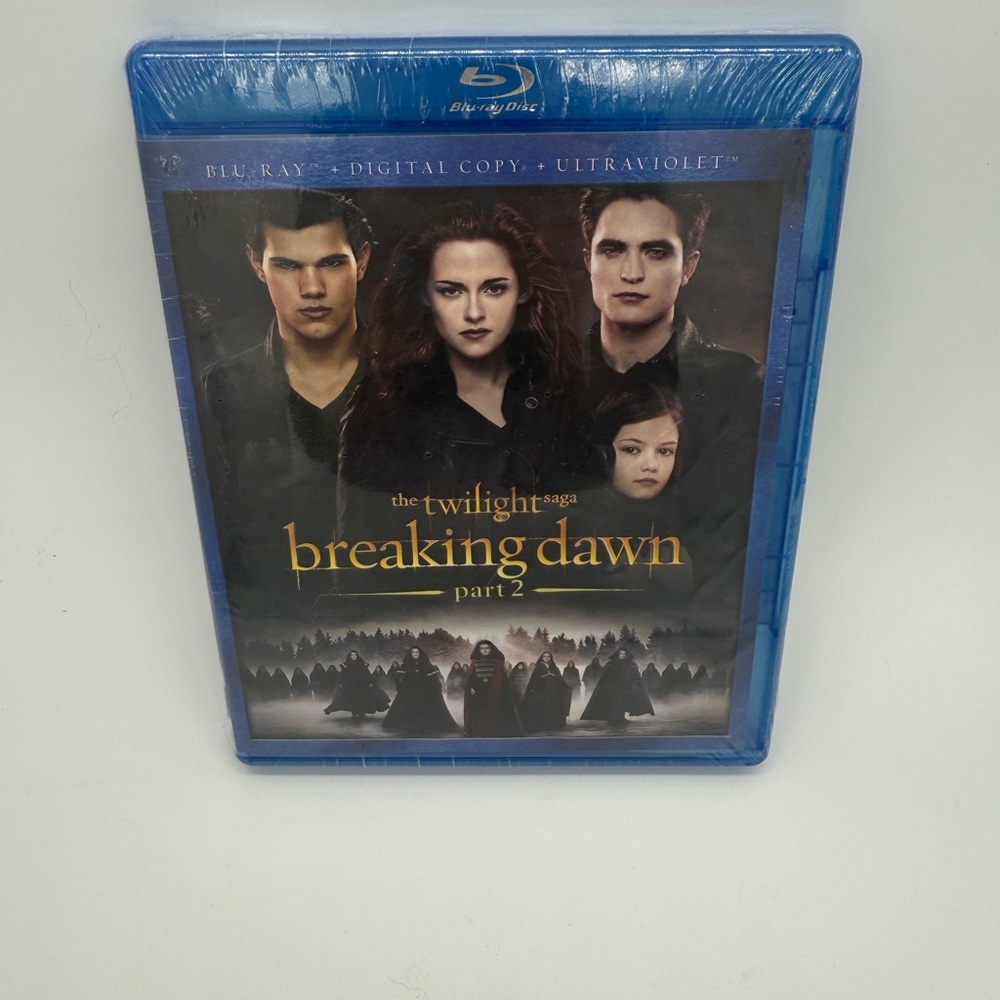 The Twilight Saga Breaking Dawn Part 2 Sealed Blu-Ray + Digital Copy Ultraviolet